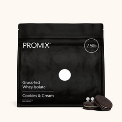 Promix Whey Protein Isolate Powder, 31G Grass Fed Whey Isolate, 6.6G Bcaas, Glut