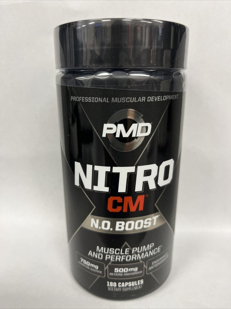 NITRO CM – Nitric Oxide Formula for Muscle Pumps & Performance Free Ship!