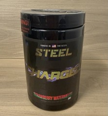 Steel Supplements Charged Pre-Workout Strawberry Watermelon