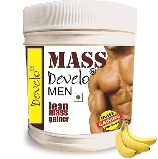 Develo Serious Muscle mass gainer protein original gym supplement for men- 500gm