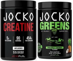 Greens & Superfood Powder + Creatine Bundle – Energy Boost, Muscle Support, Vega