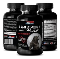 Men’s Wellness Support – UNLEASH YOUR WOLF – Pumpkin Seed 1Bot 60Caps