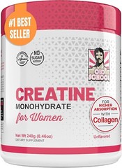 5G Creatine Monohydrate Powder for Women Booty Gain +2000Mg Collagen +1G BCAA 2: