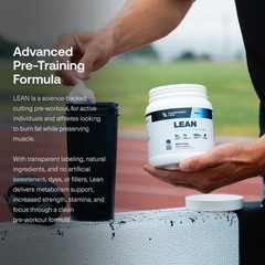 Transparent Labs Lean Pre-Workout – Body 30 Sevings (Pack of 1), No Color