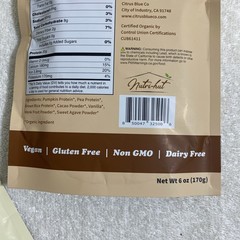 Lot Of 4, Nutri Hut, Plant Based Protein Powder, 6 oz Each Vanilla & Cho, (T745