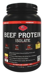 Beef Protein Isolate lb, 1 Pound, Chocolate, 16 Ounce (03273)