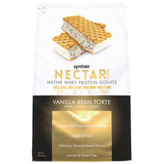 Syntrax Nectar Sweets 2lb Protein Powder Bag – Vanilla Bean Torte