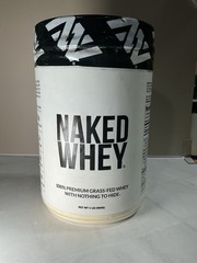 NAKED Whey 1Lb – Only 1 Ingredient, Grass Fed 1 Pound (Pack of 1)