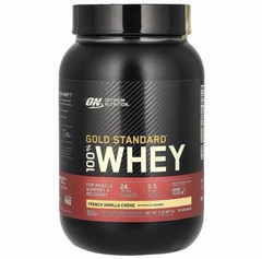 Gold Standard® 100% Whey Protein, French Vanilla Creme, 2 lb (907 g)