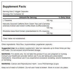 Swanson Pure Energy Herbal Blend Vegetable Capsules, 60 Count