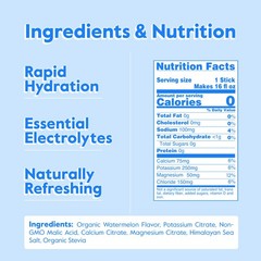 Nectar Hydration Packets – Electrolytes Powder Packets – No Sugar or Calories –