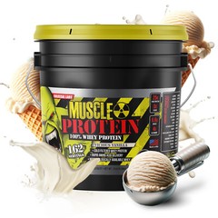 Whey Protein Muscle Powder with 25g Protein, 162 Servings, 12LB,