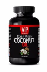 lauric fatty acid – COCONUT OIL 3000 Mg – Strengthen the Entire Immune System -1