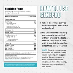 GENEPRO GEN. 3 Unflavored Protein 1.09 Pound (Pack of 1), Newest Formula