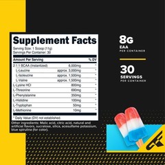 PrimaForce EAA Powder 30 Servings (Rocket Pop) – Essential Amino Acids