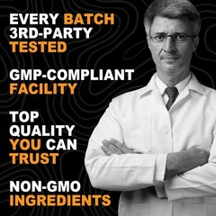 Creatine Monohydrate Powder, Pure Creatine Powder, , 3rd Party Lab Tested, 5g…