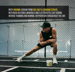 RAW Replenish Electrolyte Powder Watermelon Mojito 60 Servings EXP 07/26 NEW