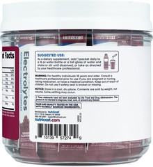 Nutricost Electrolytes Complex, Grape Flavored, 40 Stickpack