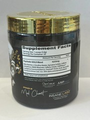 Insane Labz PSY-CHO-TIC GOLD Extreme Pre-Workout Energy Focus Pumps 35 Servings
