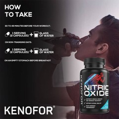 AAKG Nitric Oxide Booster ENHANCER Capsules Workout Pump L-Arginin TESTERONE NEW
