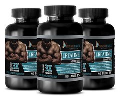 Creatine 3X 5000mg hcl powder – Bodybuilding Supplements 270 Capsules 3 Bottles
