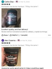 Creatine Monohydrate Powder Pineapple 🍍 Container 2 Month supply Sugar Free