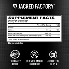Creatine HMB Powder Supplement with Creatine Monohydrate & HMB for Men & Women