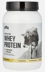 Grass Fed Whey Protein Powder, Vanilla Bean, 2 lb (907 g) -Exp 09/27
