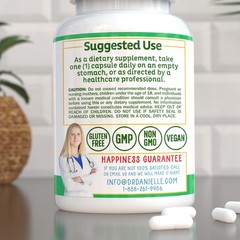 Dr. Danielle Alpha-Lipoic Acid Neuropathy Support Non-GMO Gluten-Free Veg