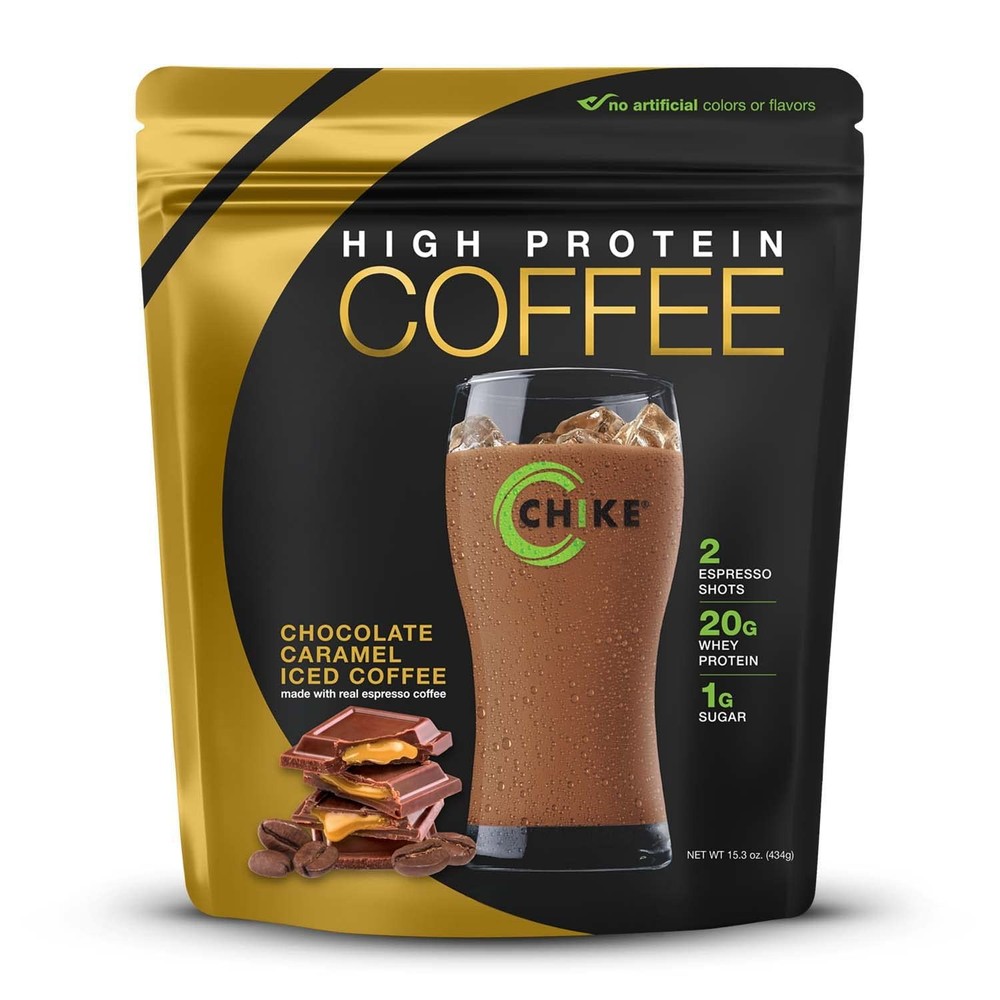 Chike Chocolate Caramel High Protein Iced Coffee 20 G Protein 2 Shots Espresso