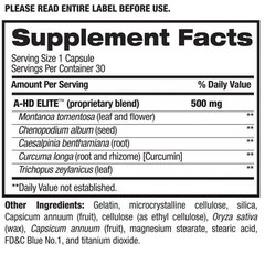 BPI SPORTS A-HD ELITE 30 Servings Capsules