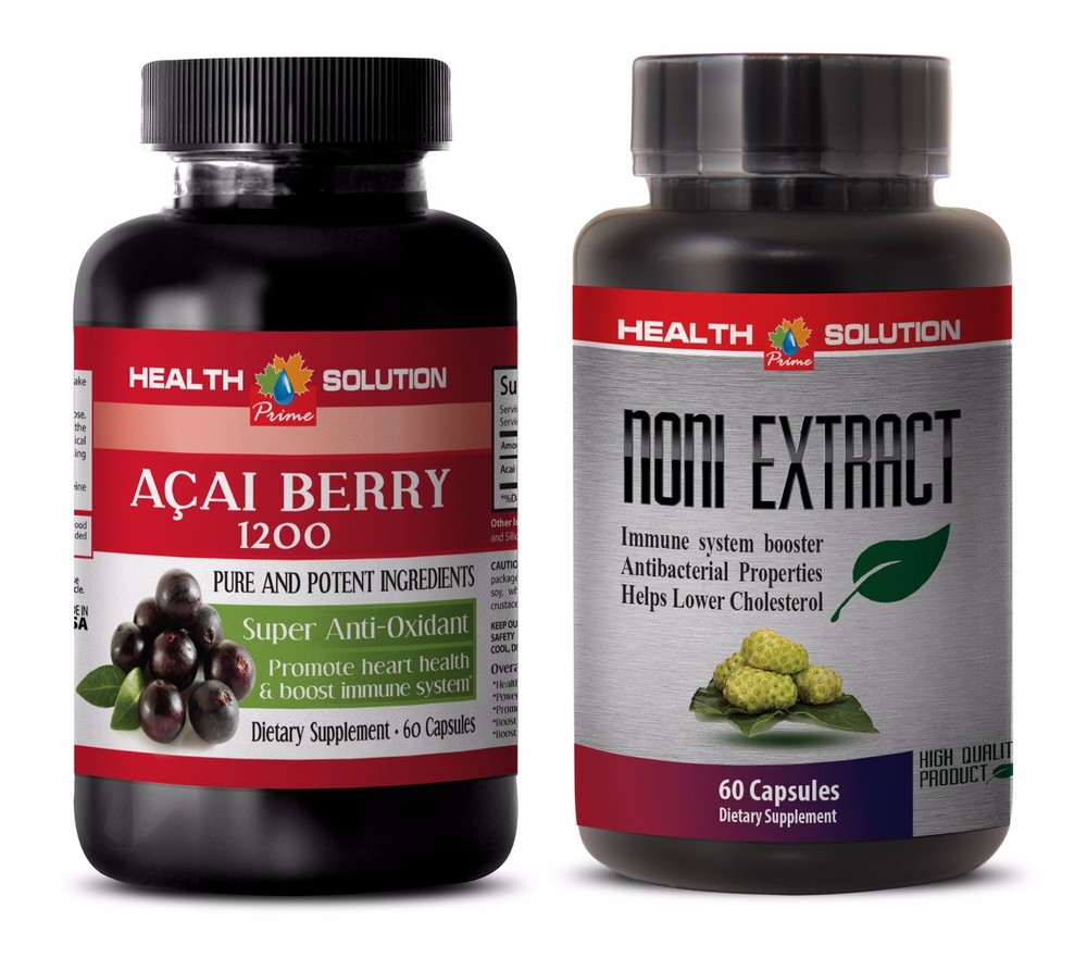 Antiaging capsules – ACAI BERRY – NONI COMBO 2B – noni capsules organic
