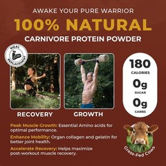 Complete Protein Source with Ancient Cacao and Pastured Beef Ingredients