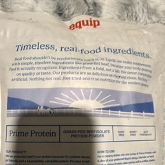 equip Prime Protein Grass-Fed Beef Isolate Powder Chocolate 1.98lb