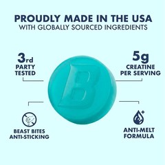 Creatine Infused Gummies – 5g Creatine Monohydrate Per Serving – NSF Certifie…