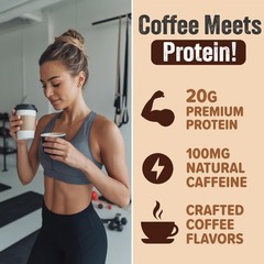 PEScience Select Cafe Protein Coffee Flavored Powder, 1.24 Pound (Pack of 1)