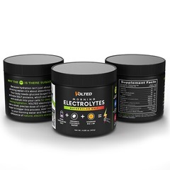Premium Electrolyte Powder Morning Hydration Organic Pink Himalayan Salt Non-GMO