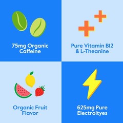 Nectar Energy Booster – Organic Caffeine, B12 & 30 Servings (Pack of 1)