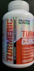 Evlution Nutrition – TURMERIC CURCUMIN – 90 Veggie Caps / 30 Serv – Exp 8/2025