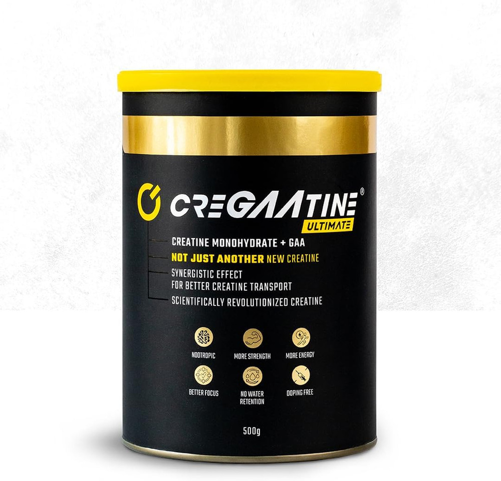 Creatine Monohydrate GAA Powder Bulk Pack 500g 166 Servings Muscle Growth Energy