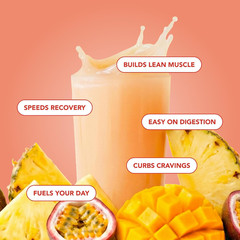 Clean Simple Eats Clear Protein Drinks, 20g Grass Fed Whey Protein Isolate, Ultr