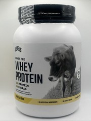 Levels Grass Fed Whey Protein Powder, No Artificials, 24G of Protein, 1.48LB