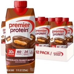 Premier Protein Shake Chocolate 30g Protein No Added Sugar 12 Pack