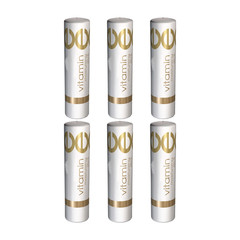 Puritan’s Pride Vitamin E Moisturizing Stick-3.5 grams Stick (Pack of 6)