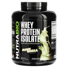 Whey Protein Isolate, Alpine Vanilla, 5 lbs (2,268 g)