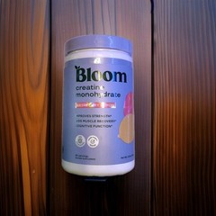 Bloom Nutrition Creatine Monohydrate Powder Raspberry Lemon 40 Servings