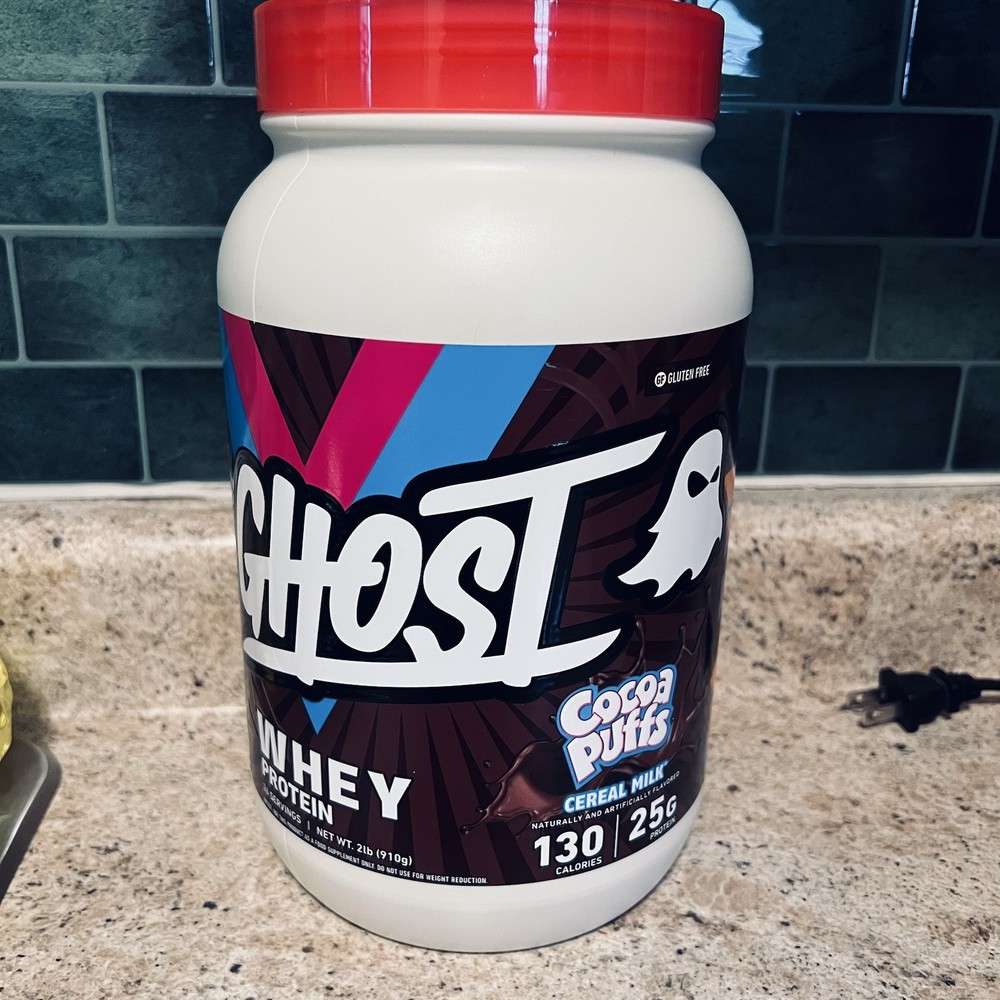 Ghost Whey Protein Powder. Cocoa Puffs. 2lbs. 26 Servings.