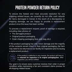 Whey Protein Powder 2.2LB Goliath Labs 30 Servings