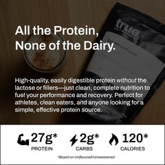 True Nutrition Egg White Protein Powder – 24g Non-GMO Egg Protein per Serving –