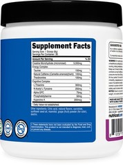 Nutricost Creatine + Energy 30 Servings (Grape Flavored)